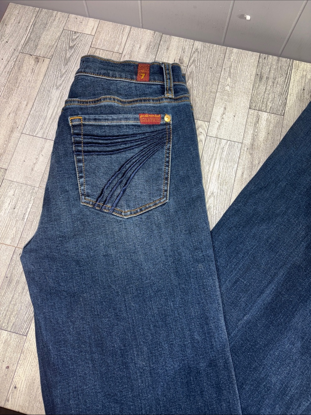 7 for all man kind dojo dark wash